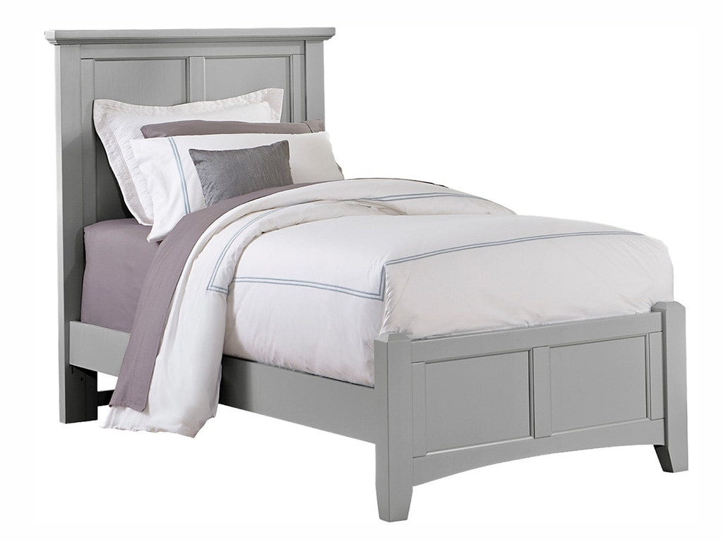 Vaughan-Bassett Furniture Company Bonanza Grey Youth Mansion Bed BB26-558 Youth Bed