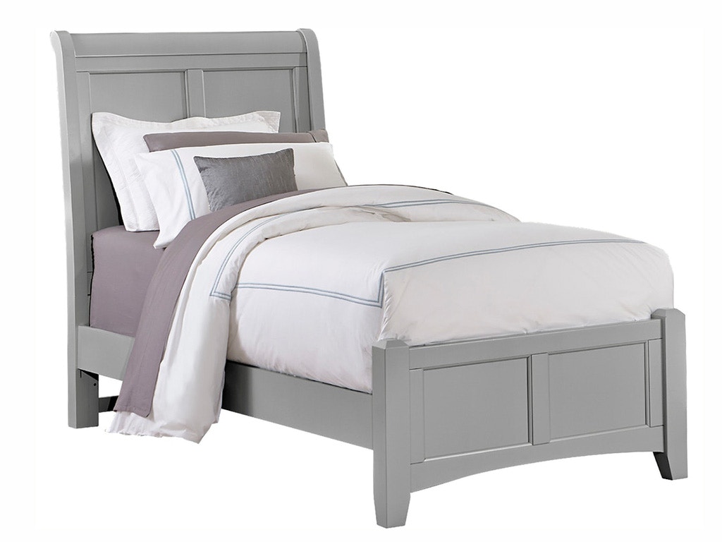 Vaughan-Bassett Furniture Company Bonanza Grey Youth Sleigh Bed BB26-553 Youth Bed
