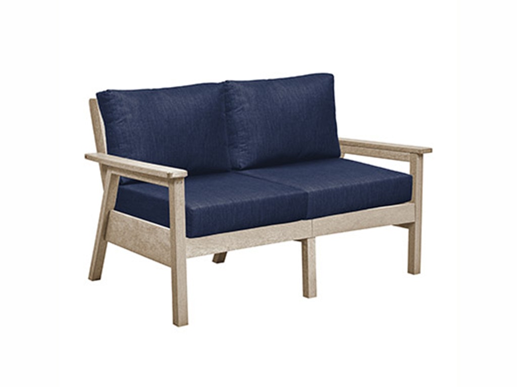 CR Plastic Products Deep Seating Loveseat DSF282