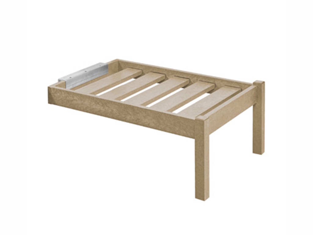CR Plastic Products Deep Seating Chaise Extension DSF289