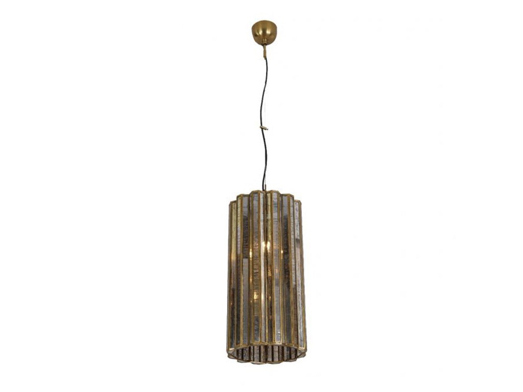 Home Trends & Design Boho Antique Brass Long Pendant FBO-CLR2