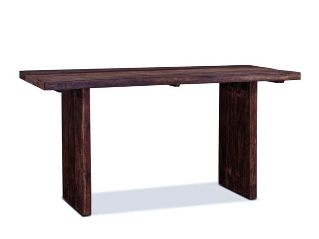 Home Trends & Design Barnwood 72 Gathering Table Java Brown FBWS-GT72JB