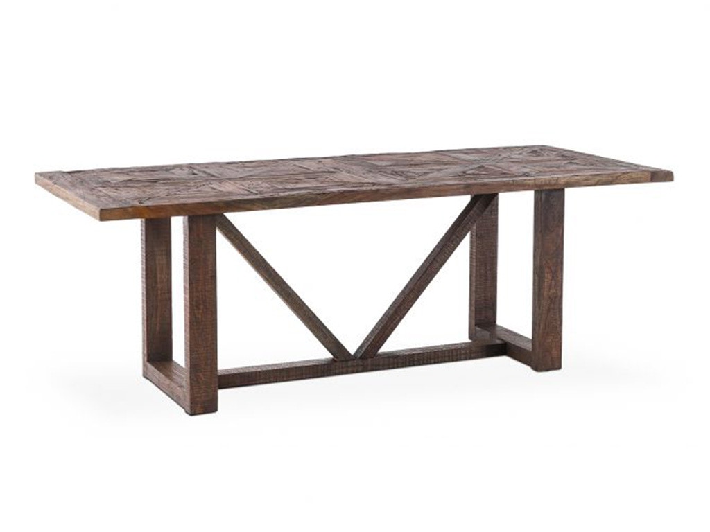 Home Trends & Design Charleston 84 Dining Table Old Barn FCN-DT84OB
