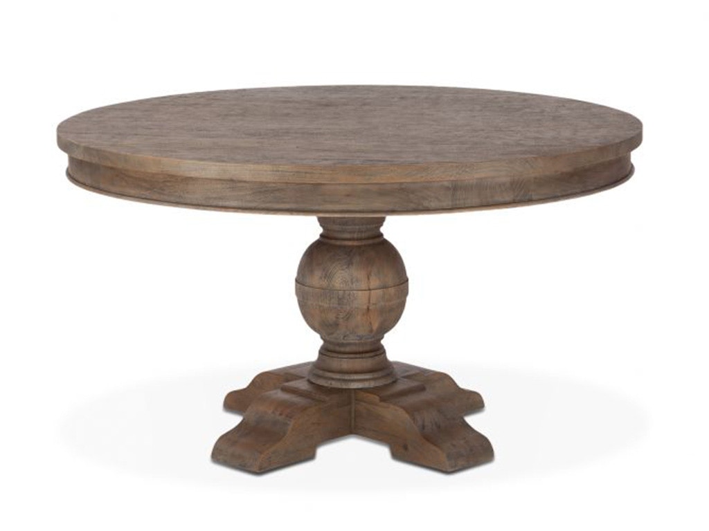 48 round wood dining table