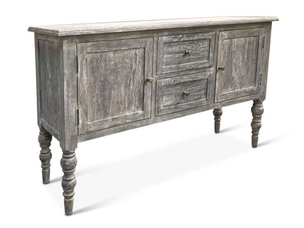 Home Trends & Design Corfu Buffet 58 Drift Ash FCU-BF58DA