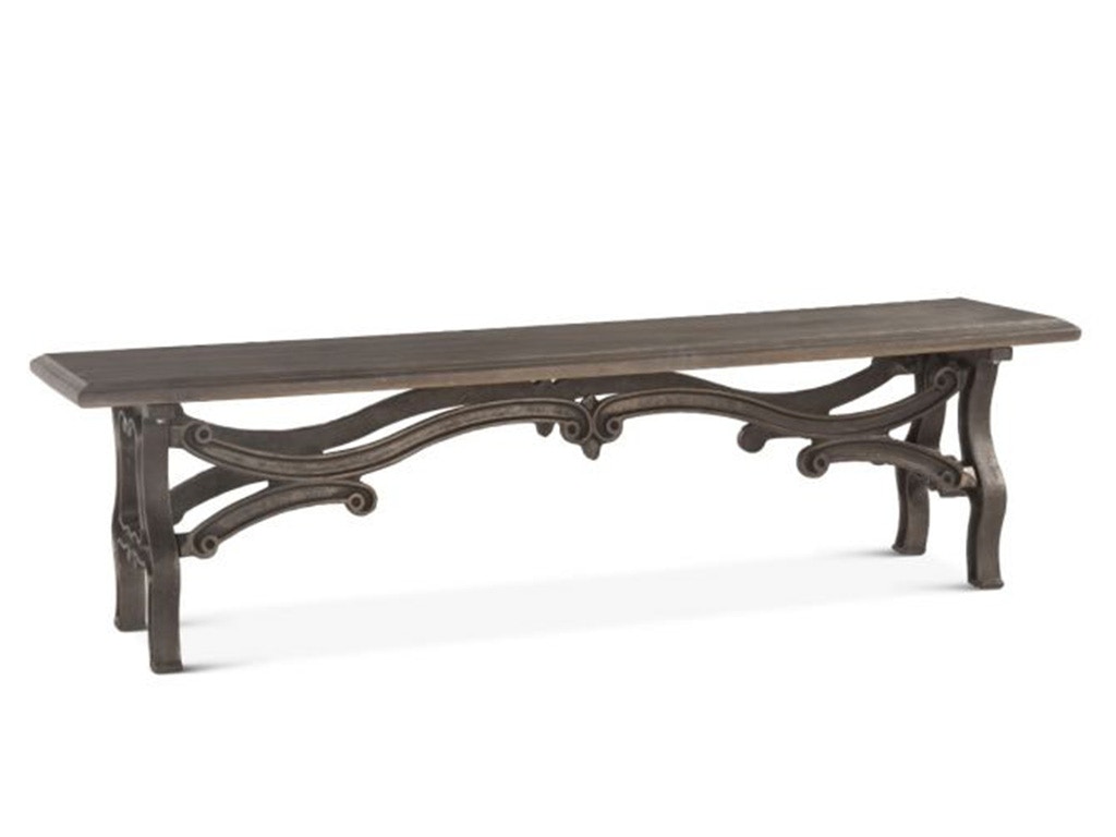 Home Trends & Design Hobbs Bench 68 Weathered Gray FHB-BN68GG