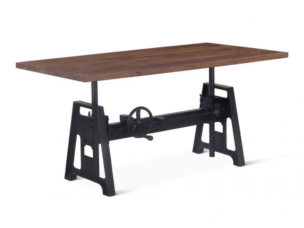 Home Trends & Design Industrial Modern 60 Adjustable Drafting Desk FIM-OD62TB