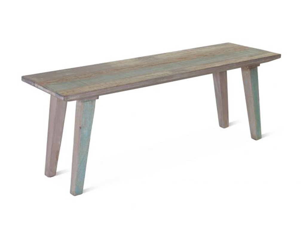 Home Trends & Design Ibiza 48 Reclaimed Wood Bench FIZ-BN48