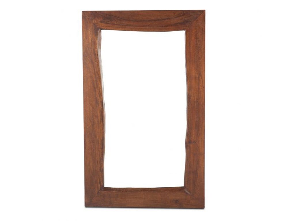 Home Trends & Design London Loft Mirror 58 Walnut FLL-MR58WN