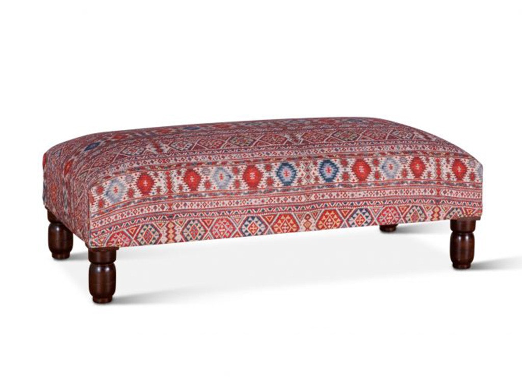 Home Trends & Design Marrakech 48 Mix Pattern Ottoman FMK-OTT48-MF2