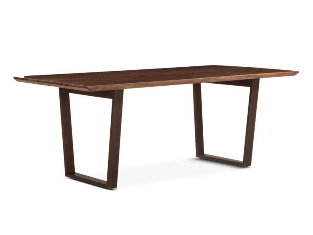 Home Trends & Design Mozambique 78 Dining Table Walnut FMZ-DT78WN