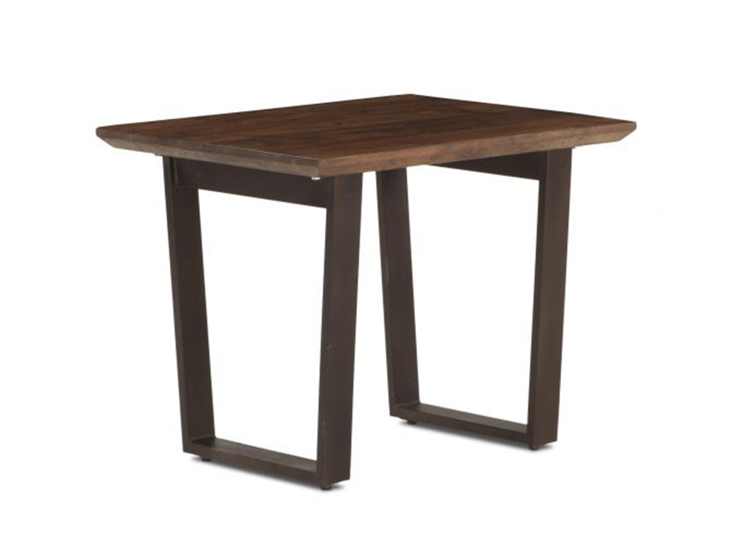 Home Trends & Design Mozambique 28 Side Table Walnut FMZ-ST28WN