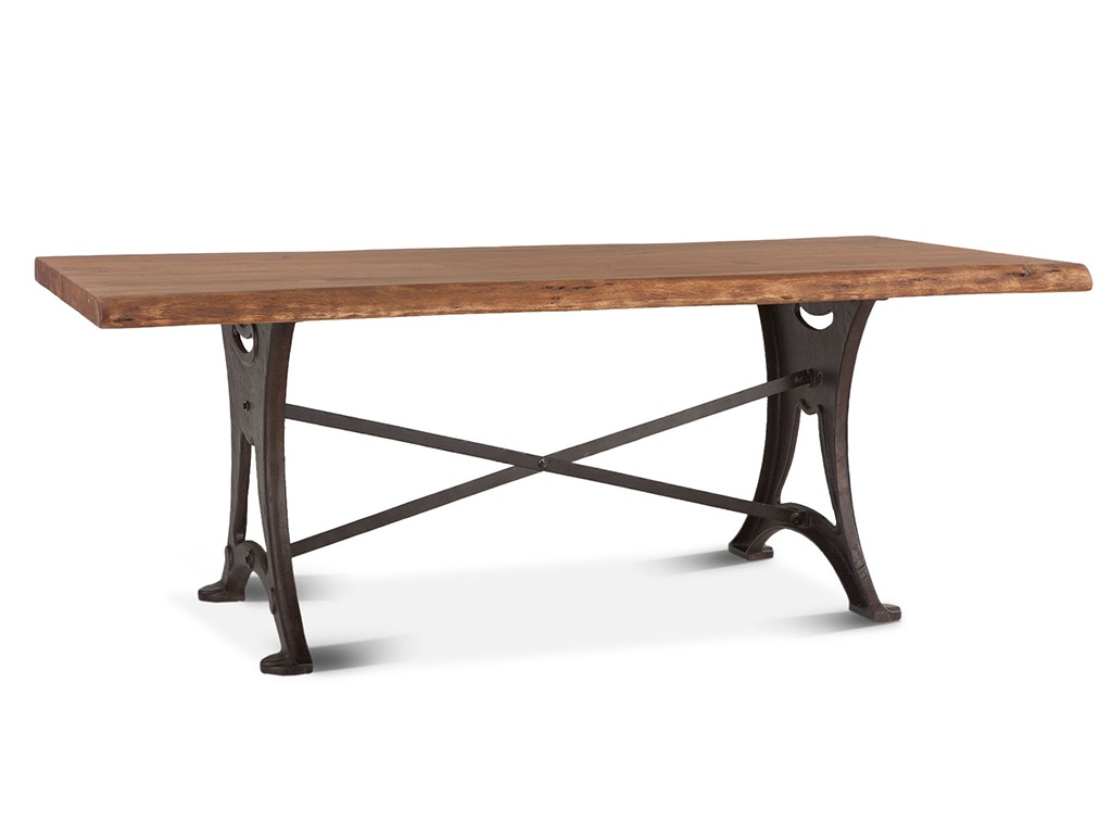 Home Trends & Design Casual Dining Organic Forge 106 Dining Table