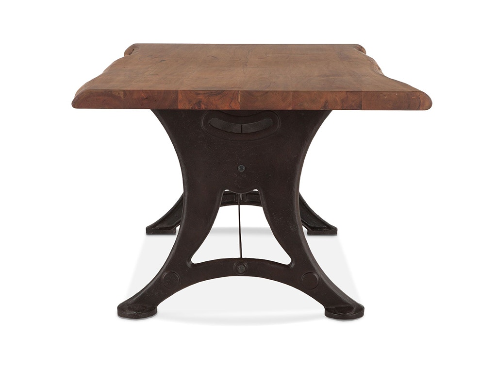 Home Trends & Design Casual Dining Organic Forge 106 Dining Table