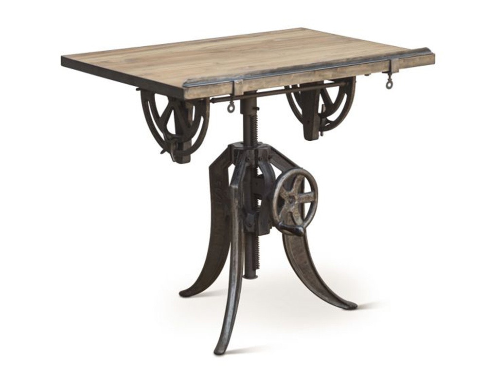 Home Trends & Design Old Mill 35 Adjustable Office Desk FOM-OD35