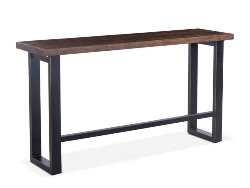 Home Trends & Design Paso Robles 70 Sofa Back Console Table Tawny Brown FPR-SBC70TB