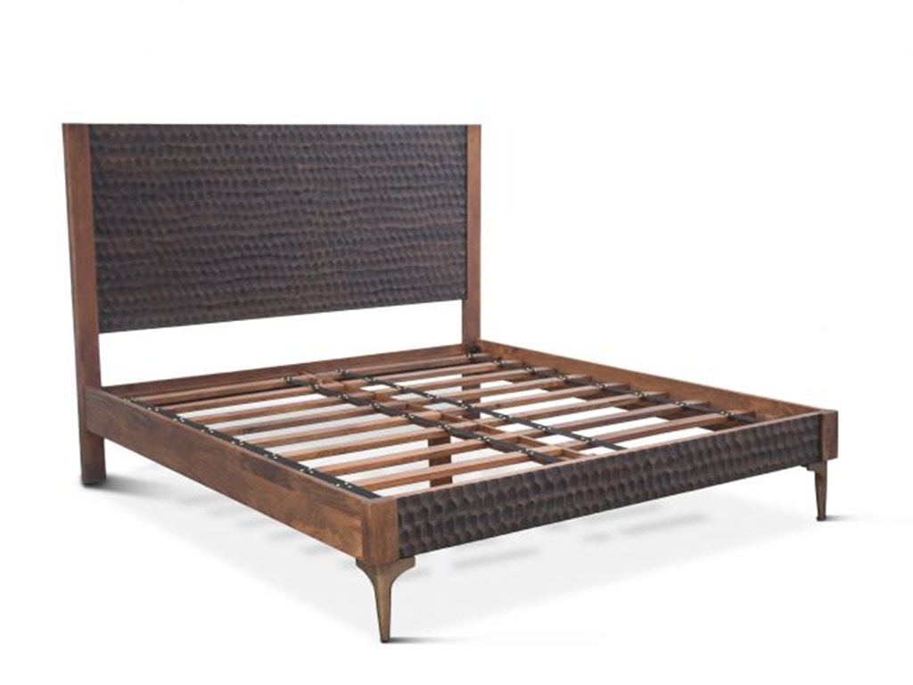 Home Trends & Design Santa Cruz Platform Queen Bed FSC-PBQTT