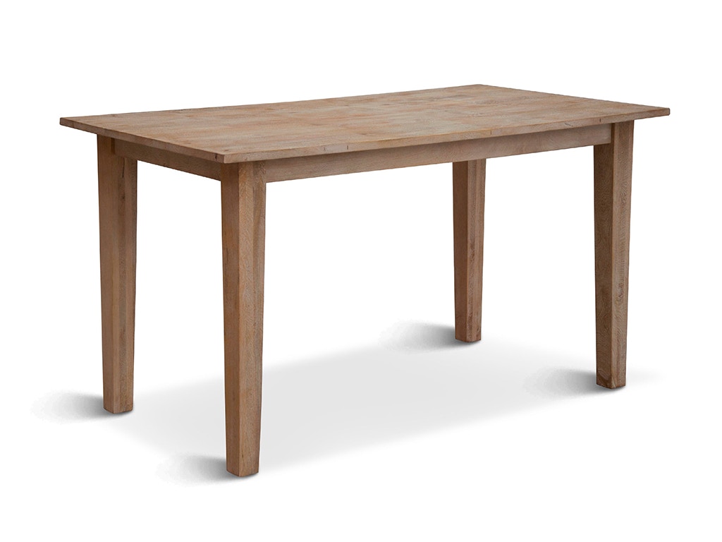 Home Trends & Design Solana Beach Gathering Table Whitewash FSL-GT66WW