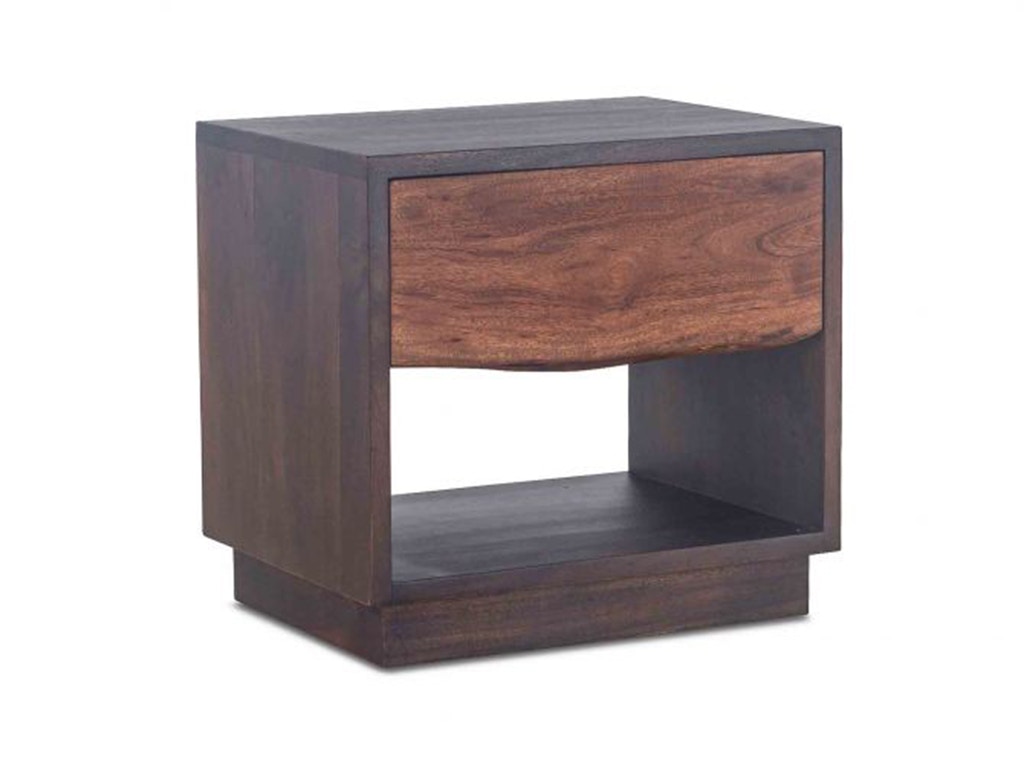 Home Trends & Design San Marino Night Chest 24 Raw Walnut FSM-NC24RWE