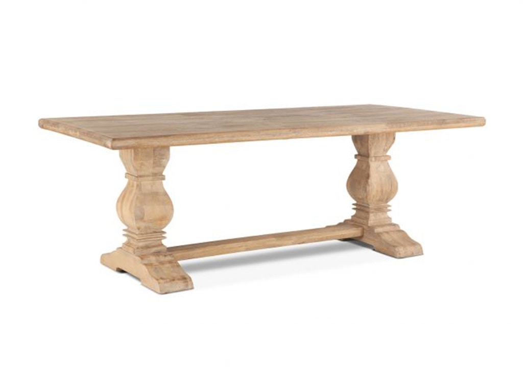 Home Trends & Design San Rafael 72 Dining Table Antique Oak FSR-DT72AO
