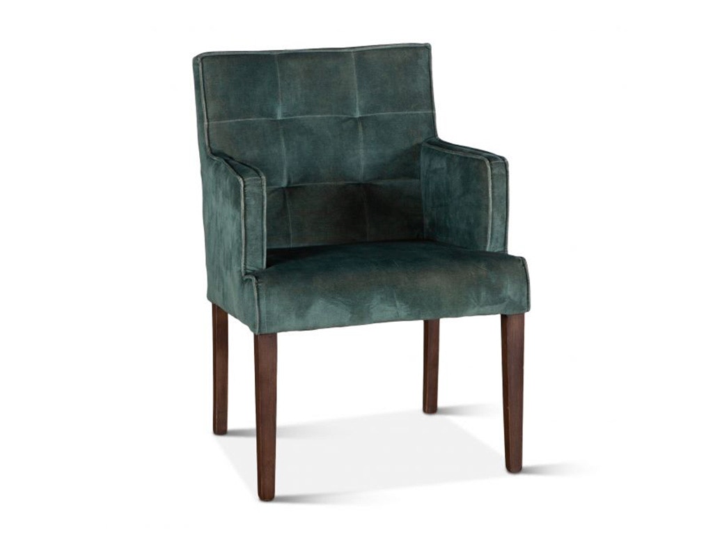 Home Trends & Design Madison Green Velvet Armchair G201-252-WG11-80