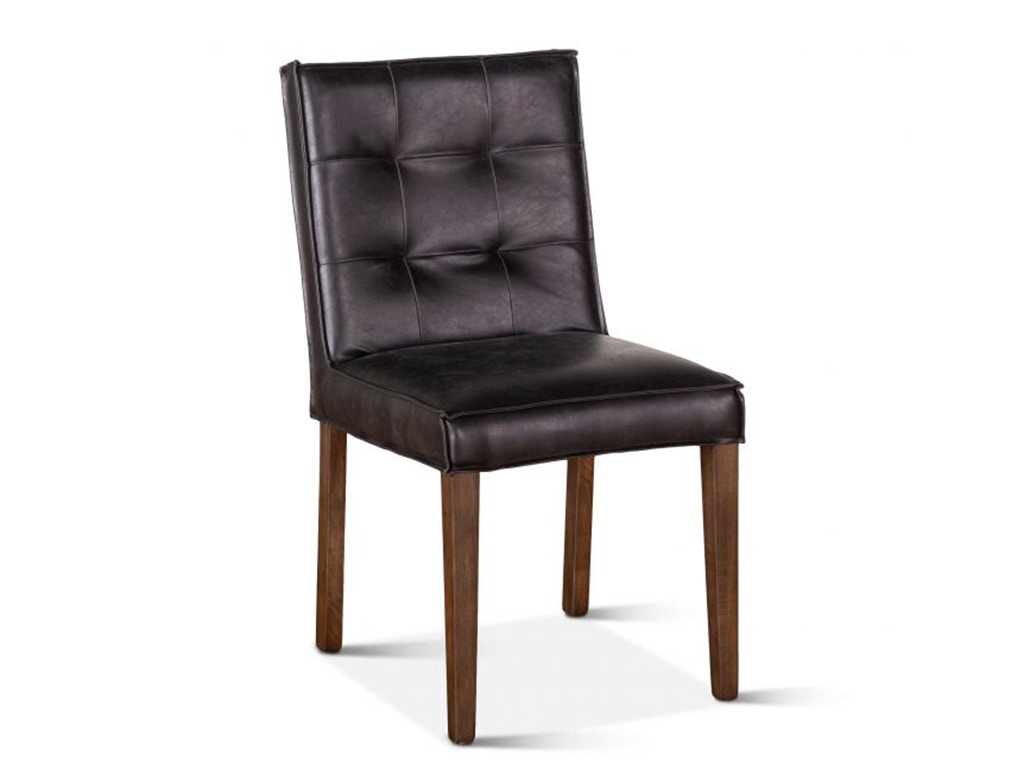 Home Trends & Design Madison Black Eco-Friendly Leather Dining Chair G201-257-943-80