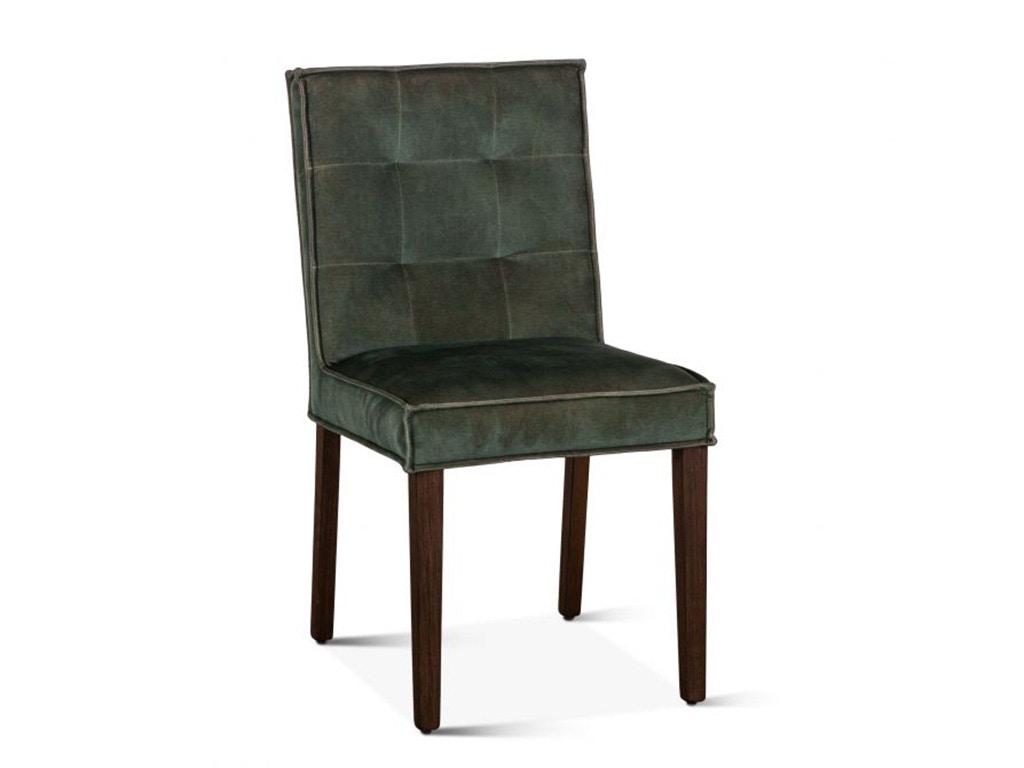 Home Trends & Design Madison Side Chair Weathered Green Velvet G201-257-WG11-80