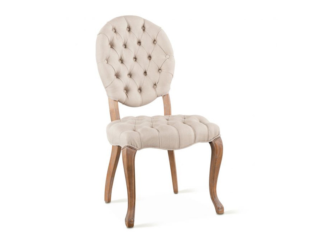 Home Trends & Design Penelope Dining Chair with Linen Back G201-433-810-90
