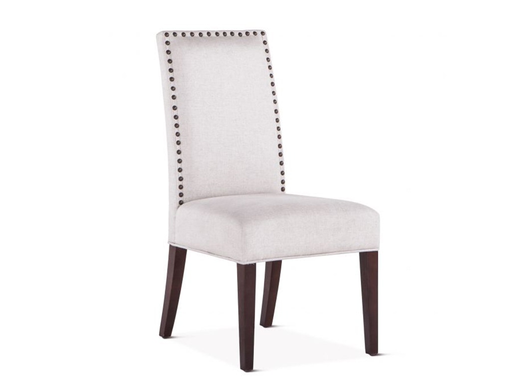 Home Trends & Design Jones Dining Chair Off-White with Dark Legs G206-JONES-04-D