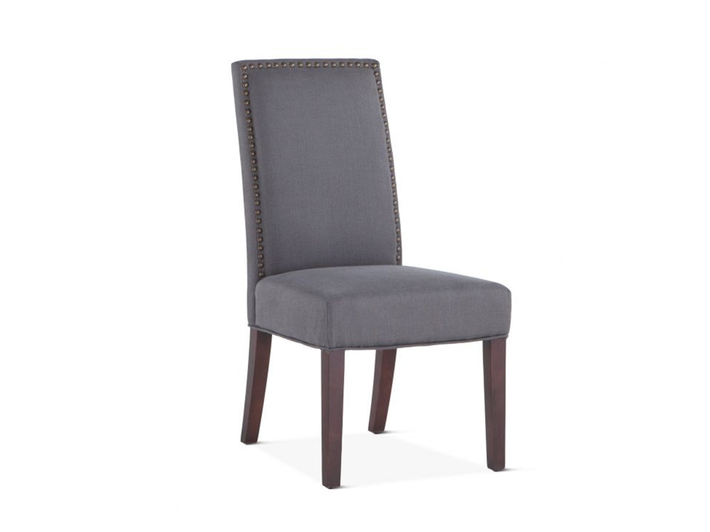 Home Trends & Design Jones Dining Chair Gray with Dark Legs G206-JONES-11-D
