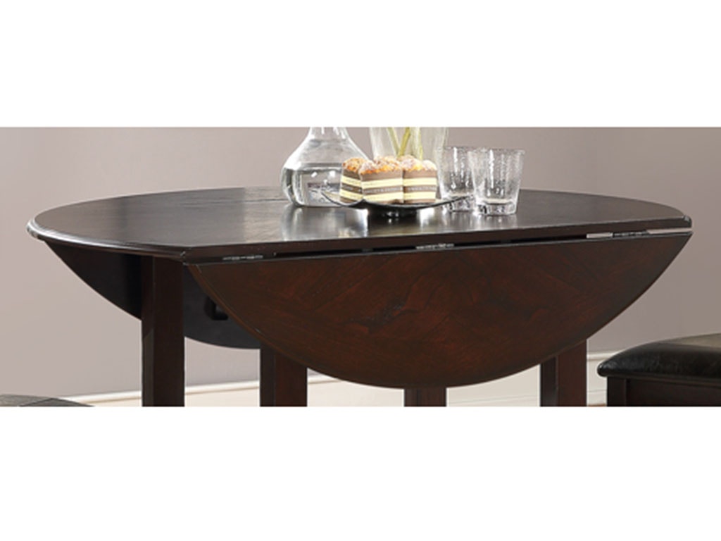 New Classic GIA 42 DINING DROP LEAF TABLE + 2 CHAIRS D1701-40S-CHY