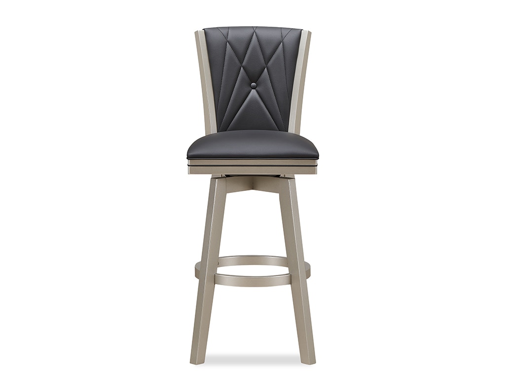 New Classic BERKELY 30 SWIVEL BARSTOOL - BLACK S396-BS-BLK