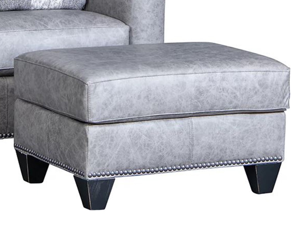 American Heritage by Mayo Hill Country Leather Ottoman 7786L50