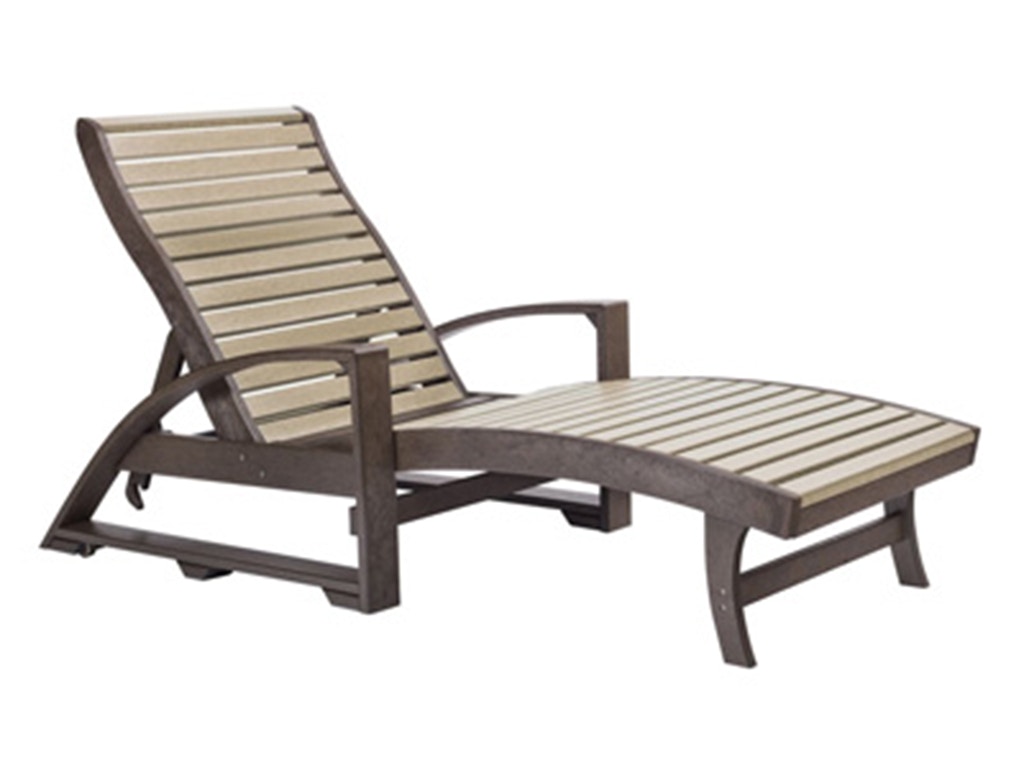 Outdoor/Patio CR Plastic Products Chaise Lounge (with ...