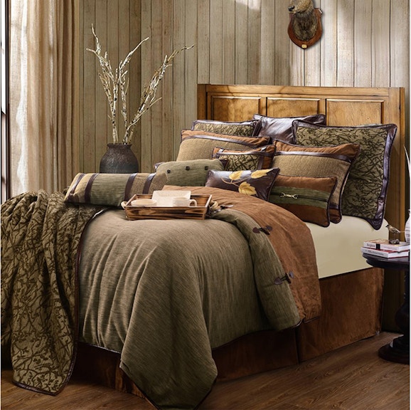 HiEnd Accents Highland Lodge Comforter Set, Queen