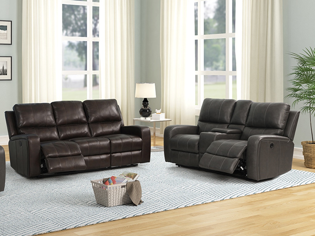 New Classic Linton P3 Standard Sofa & Loveseat L1721PHRSet