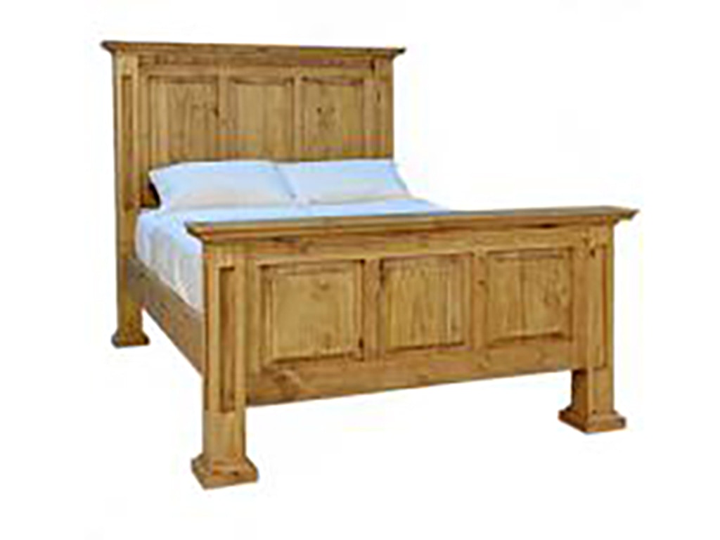 Rusticos Sierra Bedroom FIESTA Q.S BED LT CAM-20 ...