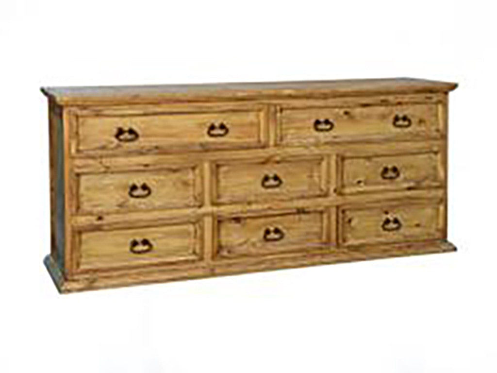 Rusticos Sierra LARGE SACRISTIA DRESSER LT COM-02