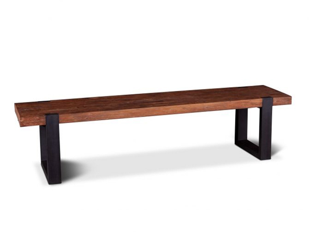 Home Trends & Design Bosque 73 Bench Aged Teak NBQ-BN73AT