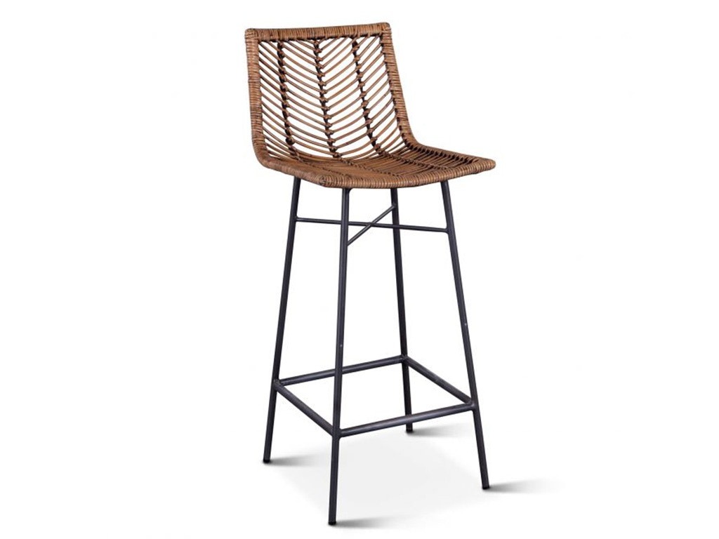 Home Trends & Design Kubu Bar Chair Jawit Honey Brown NKB-YLBC-HB