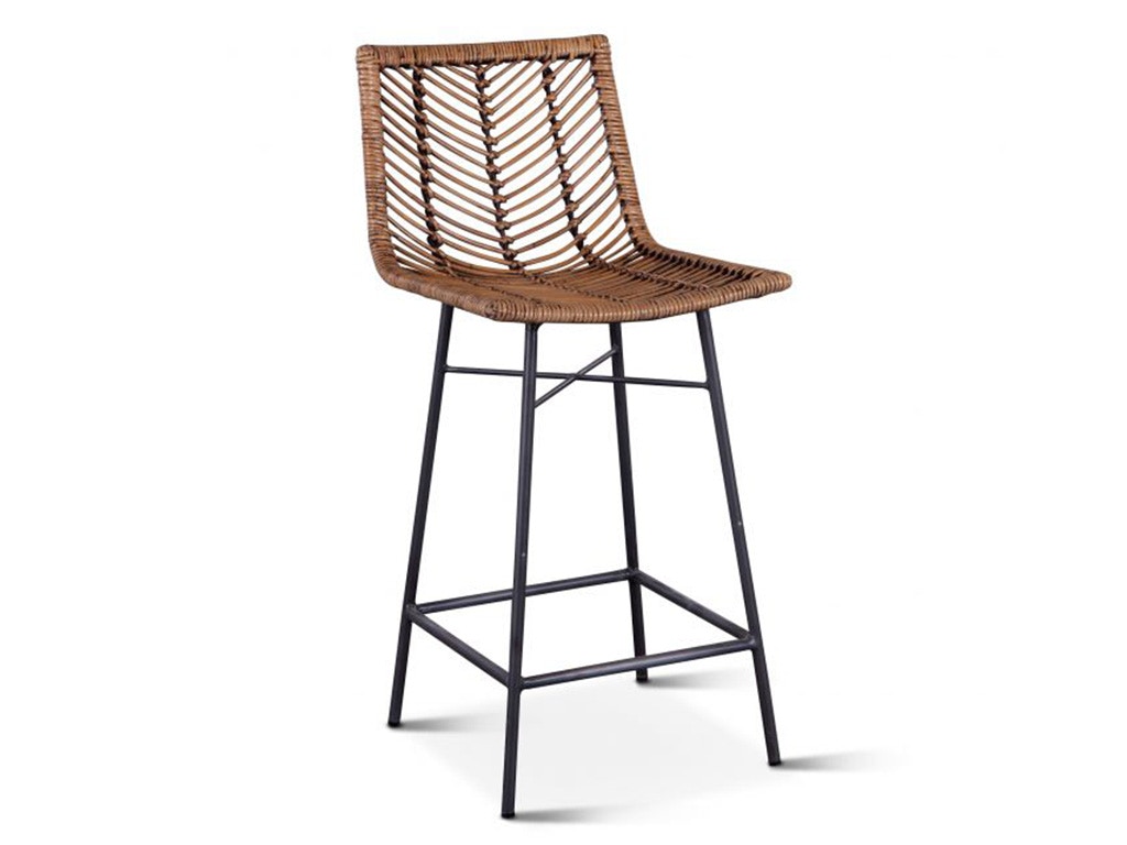 Home Trends & Design Kubu Counter Chair Jawit Honey Brown NKB-YLCC-HB
