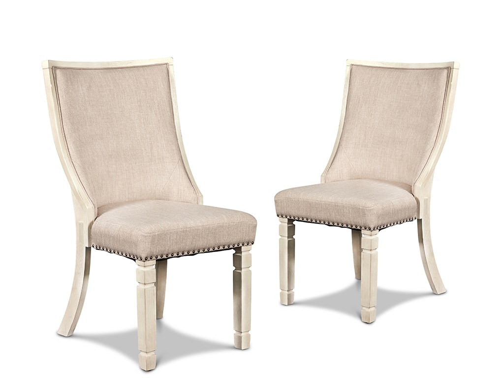 New Classic PRAIRE POINT UPHOLSTERED ARM CHAIR - WHITE D058W-21
