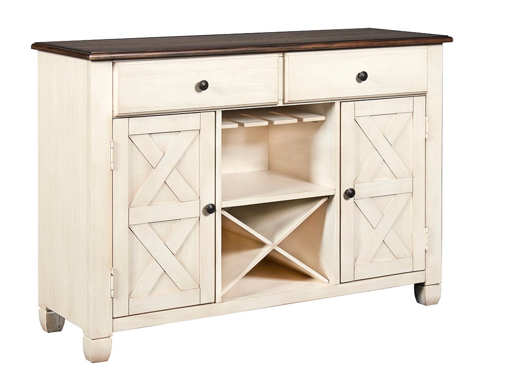 New Classic PRAIRIE POINT SERVER - WHITE D058W-30