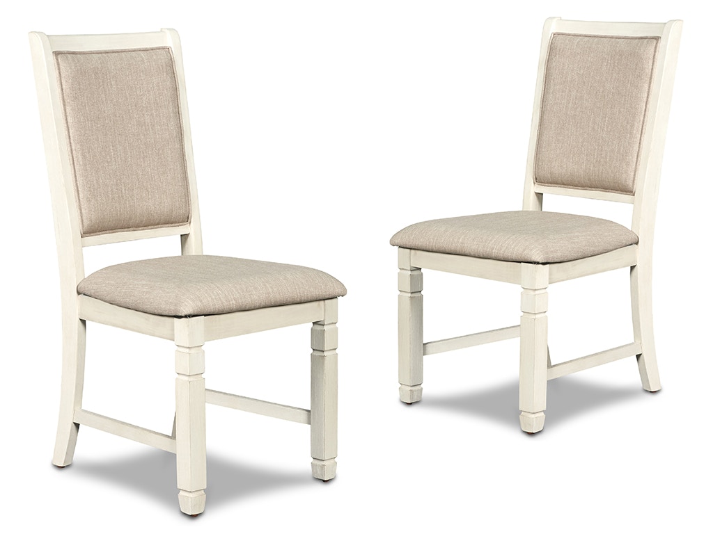 New Classic PRAIRIE POINT SIDE CHAIR - WHITE D058W-20