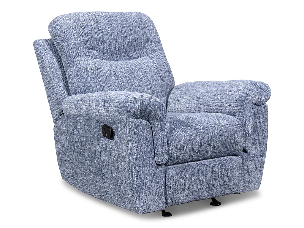 New Classic SHEFFIELD GLIDER RECLINER U2432-13-BLU