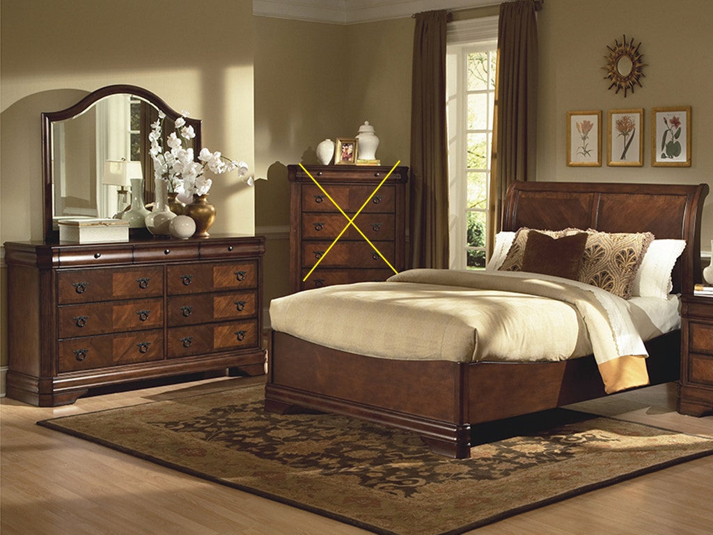 New Classic Sheridan 3 Piece Set - Queen Bed, Dresser, Mirror BH0053PC