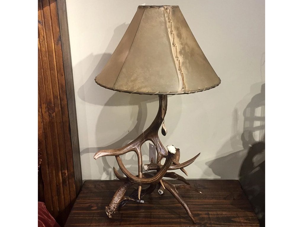Hides and Horns Antler Table Lamp HH004