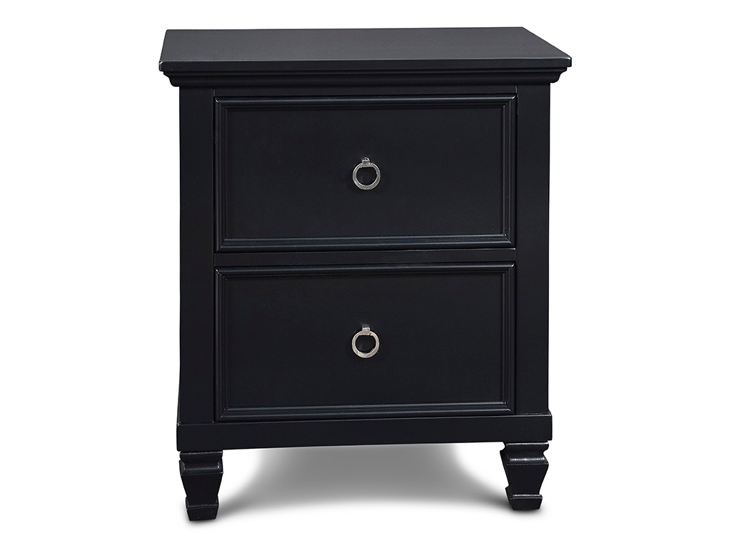 New Classic TAMARACK NIGHTSTAND- BLACK BB044B-040