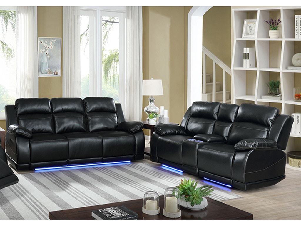 New Classic Vega POWER Sofa and Loveseat UC3822PSLSet