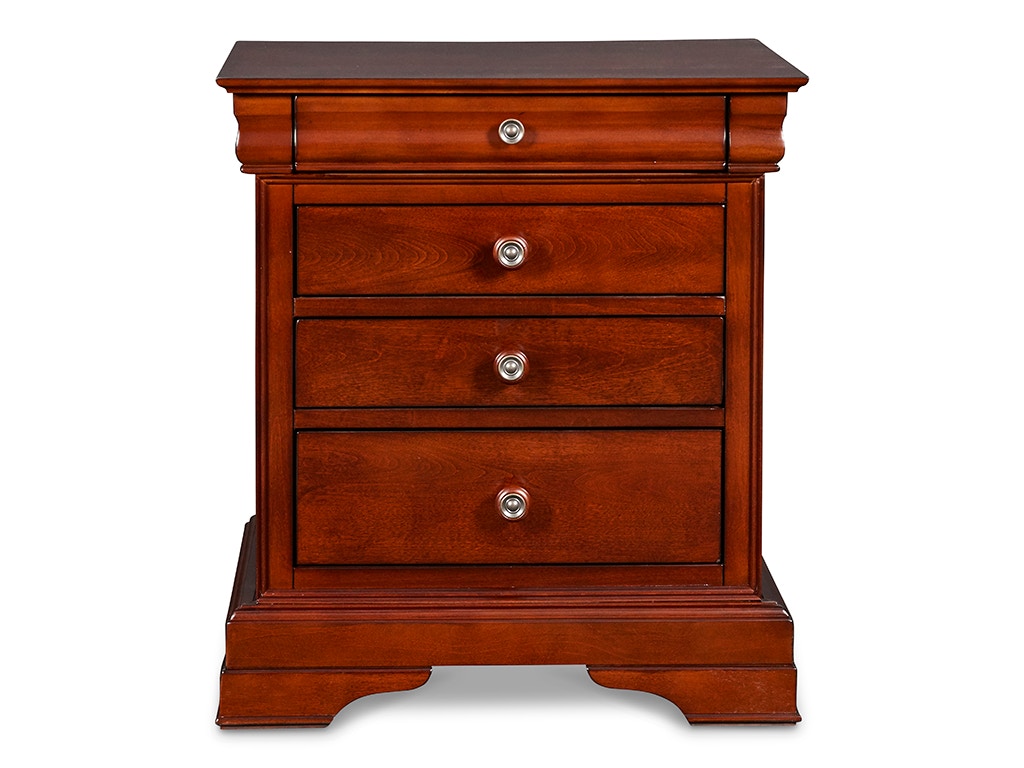 New Classic VERSAILLES NIGHTSTAND - BORDEAUX BH1040-040